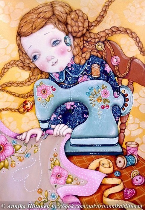 Когда мы шьём, хоть на машинке, хоть вручную, всегда надо оставлять место на припуски. Фото из интернета.