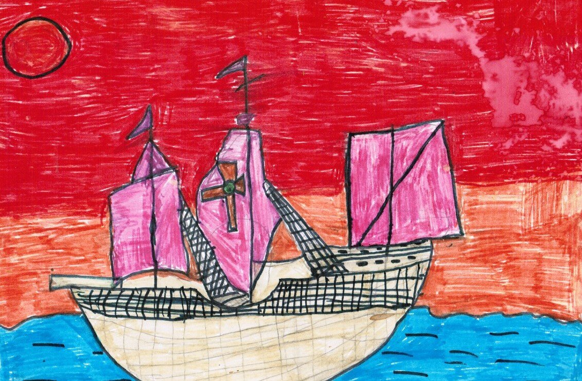 Рисунок моего сына Серафима, у него аутизм, Синдром Аспергера