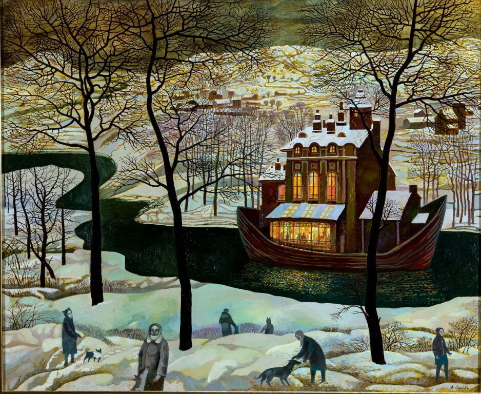 В. Люй-Ко. Плывет корабль