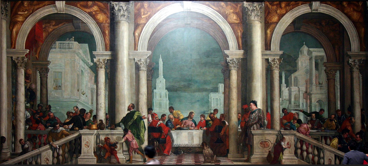 Паоло Веронезе. "Пир в доме Левия"