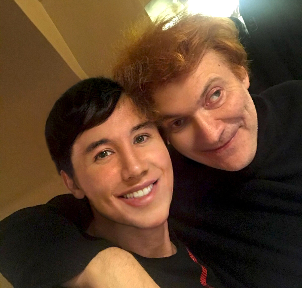 Боб Джек и Павел Пепперштейн в 2016 году