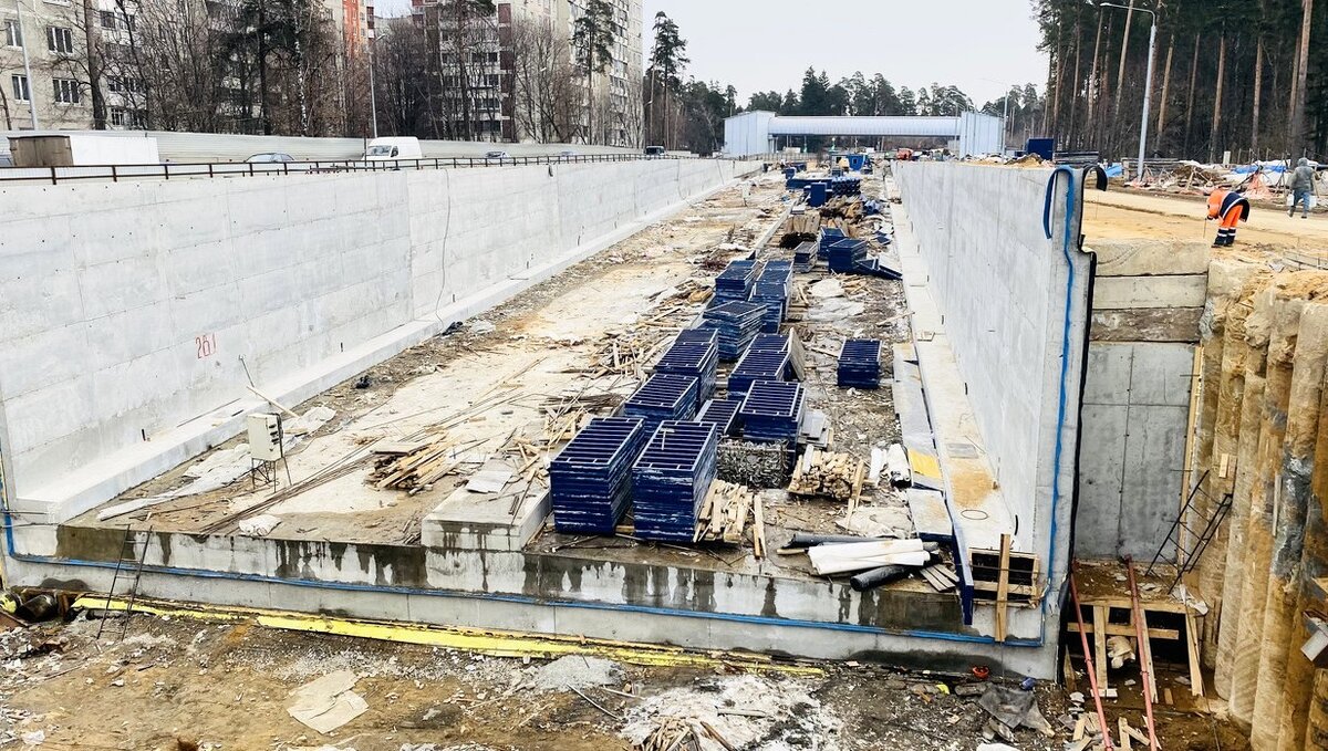 Работы под пл. Громова в г. Жуковский, фото Kurbatov80 roads.ru