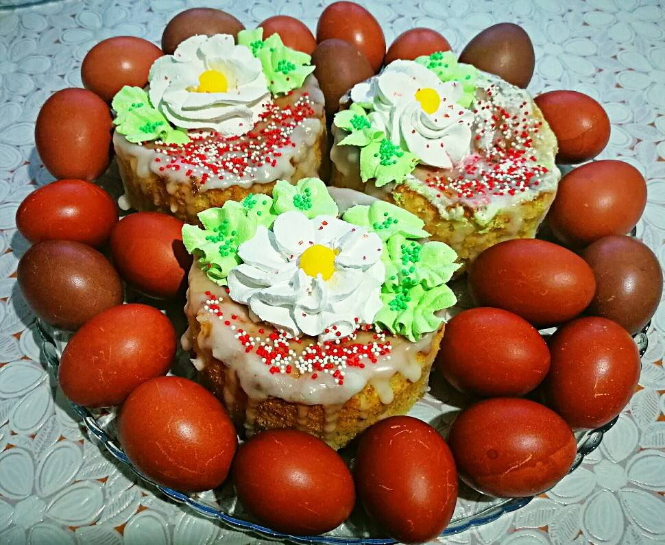 Итальянские куличи с сыром