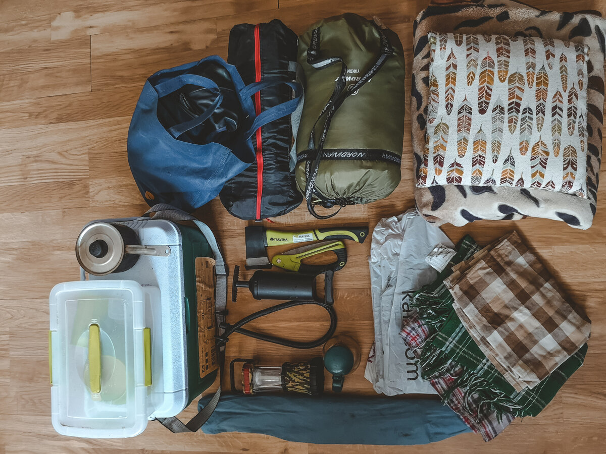 Все наши вещи с едой