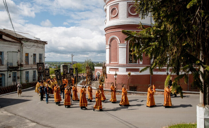 Знаменский монастырь Курск