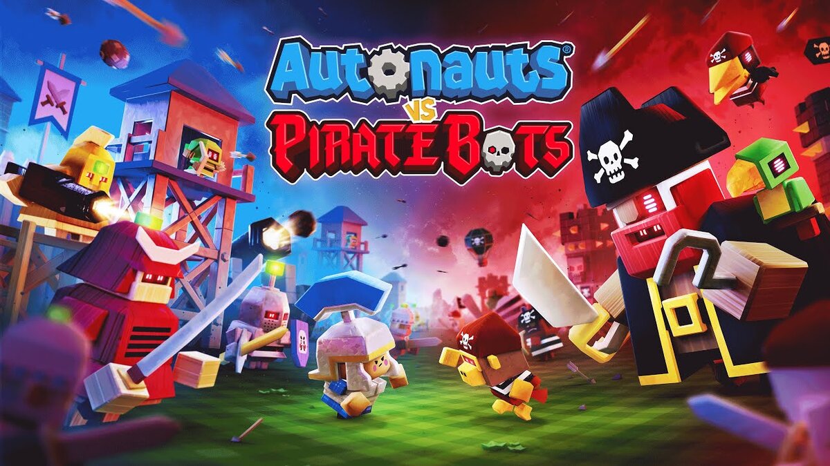 Игра Autonauts vs Piratebots!