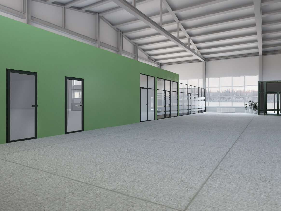 Зонирование ТД "Теплоотдача". Проект выполнен dsgn.tmn. Город Сургут.