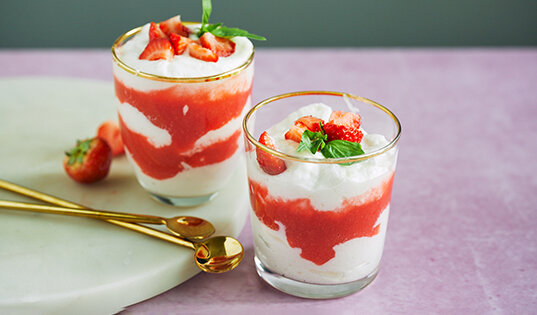 Клубничный десерт