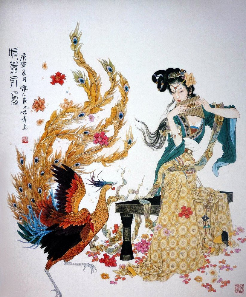 Китайская классическая живопись Ценикс