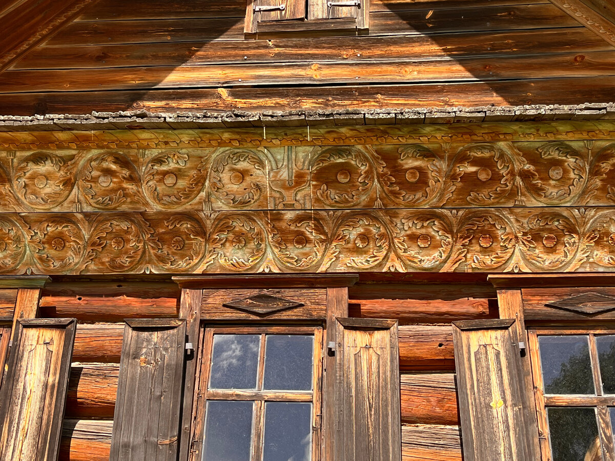 В суздальском Музее деревянного зодчества 