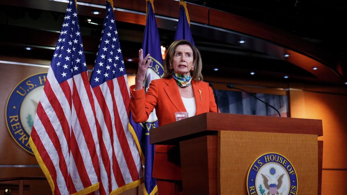    Спикер палаты представителей США Нэнси Пелоси© AP Photo / Carolyn Kaster