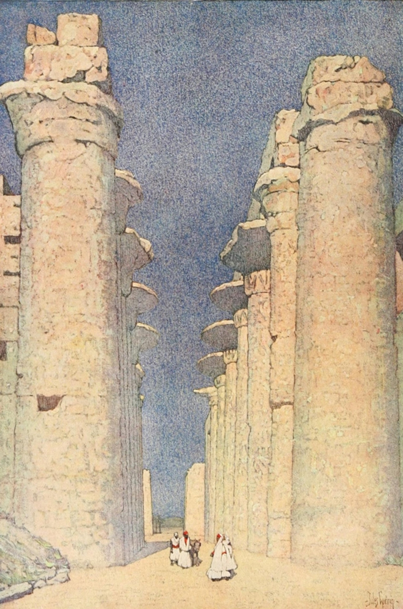 Египет и его постройки, 1908
