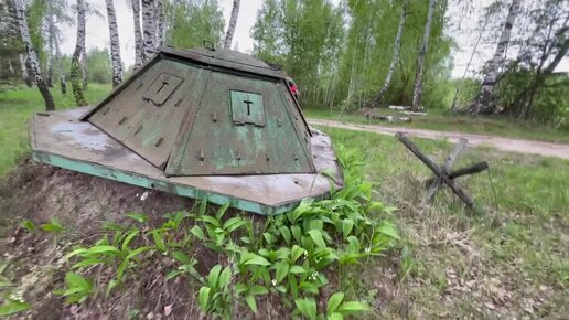 Я нашёл в лесу объект похожий на НЛО и даже снял для вас про него видео 😵👽🛸