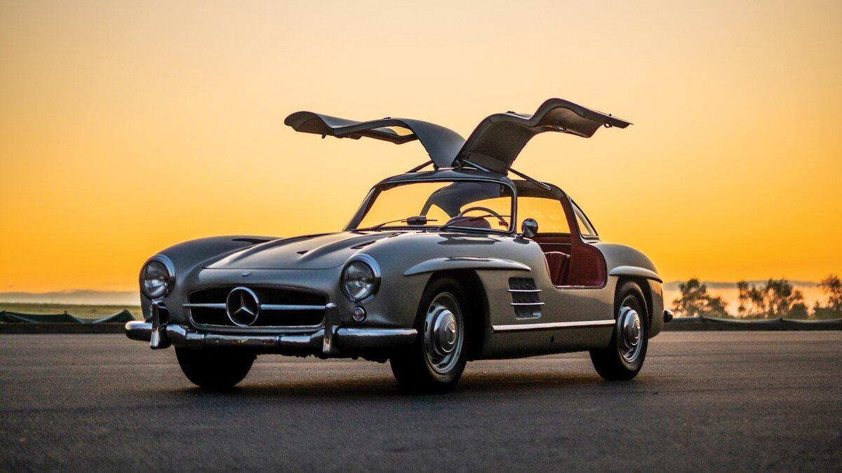 Mercedes-Benz 300 SL (Gullwing) - вершина автомобилестроения. | Тачки и  всё-всё-всё.... | Дзен