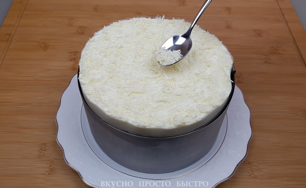 Бисквитно-йогуртовый торт пошаговый рецепт быстро и просто от Ирины Наумовой