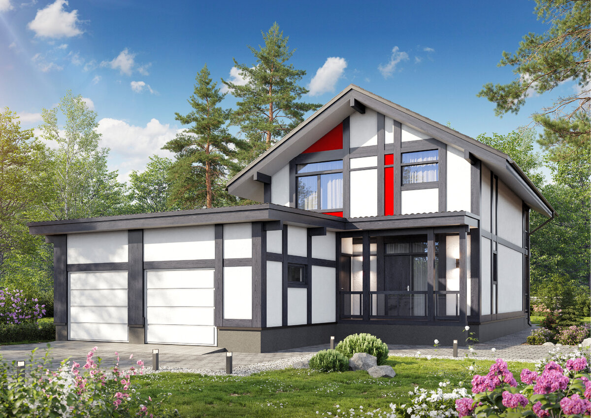 3D модель дома