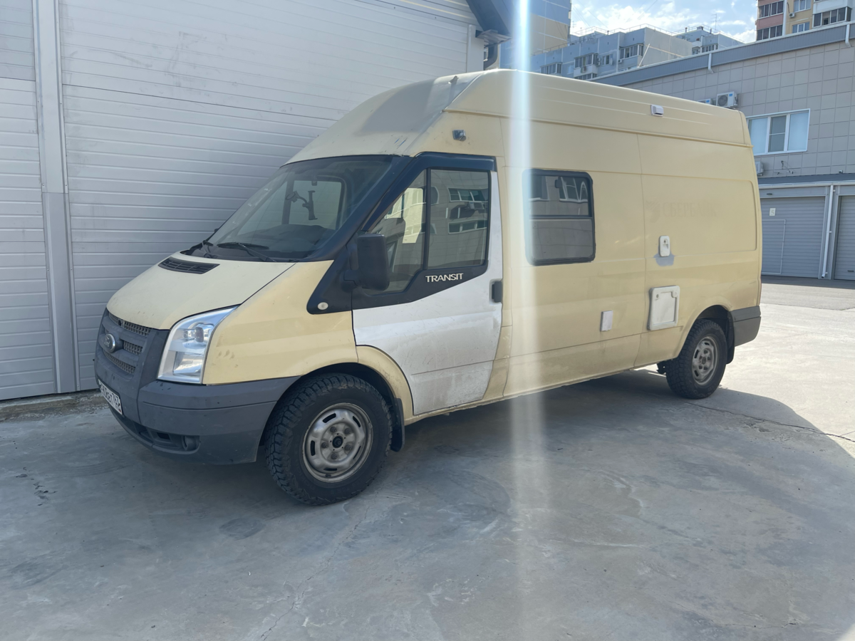 Вот такой автомобиль поступил в работу