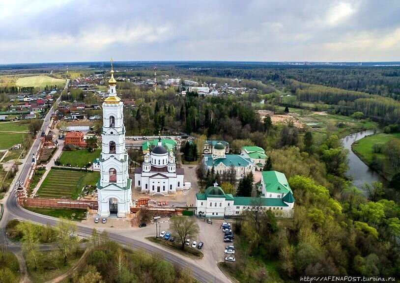 Монастырь с высоты птичьего полета, фото из интернета 