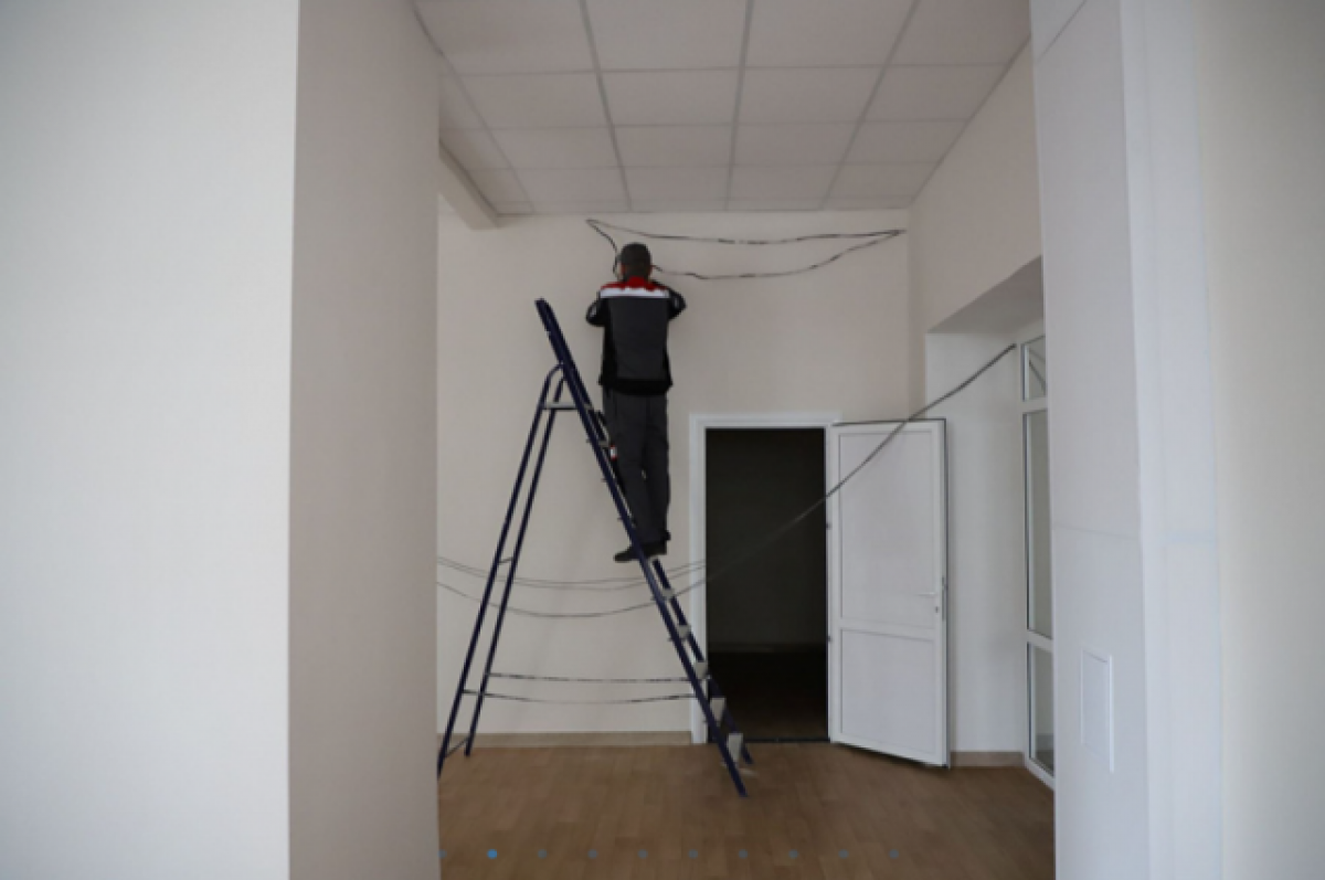    В Туле продолжают капитально ремонтировать центральную библиотеку