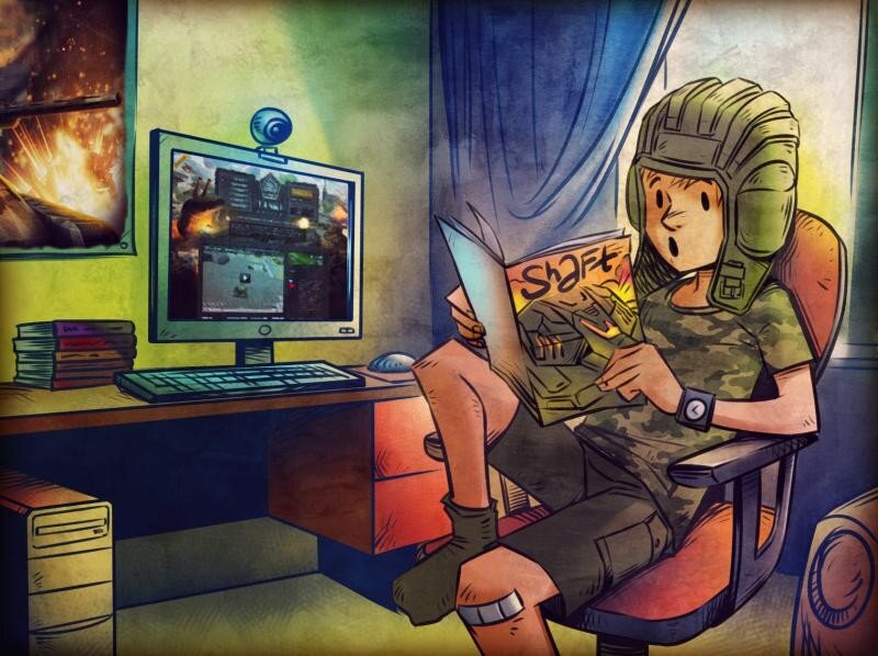 Кто рисует компьютерные игры