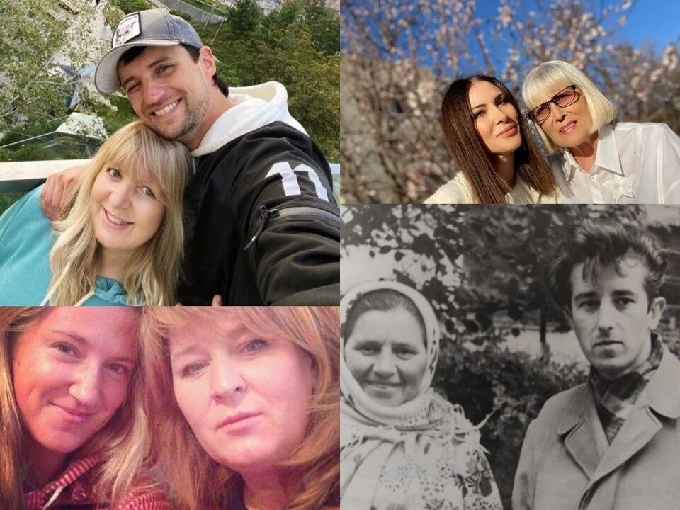     Посмотрите на фотографии известных белорусов с их мамами.