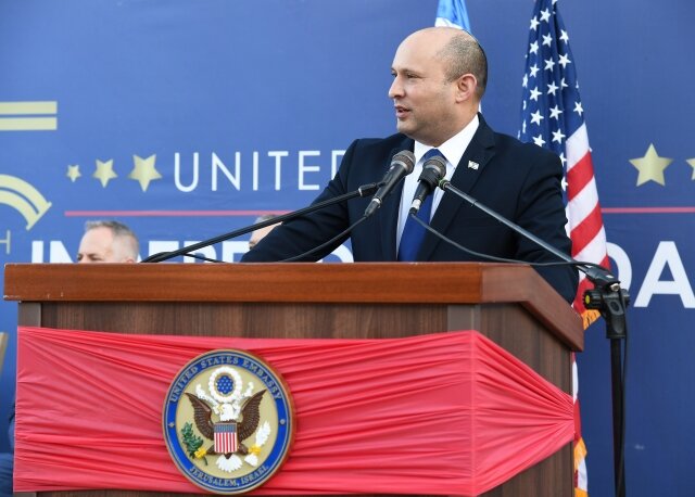    Нафтали Беннет (сс) U.S. Embassy Jerusalem