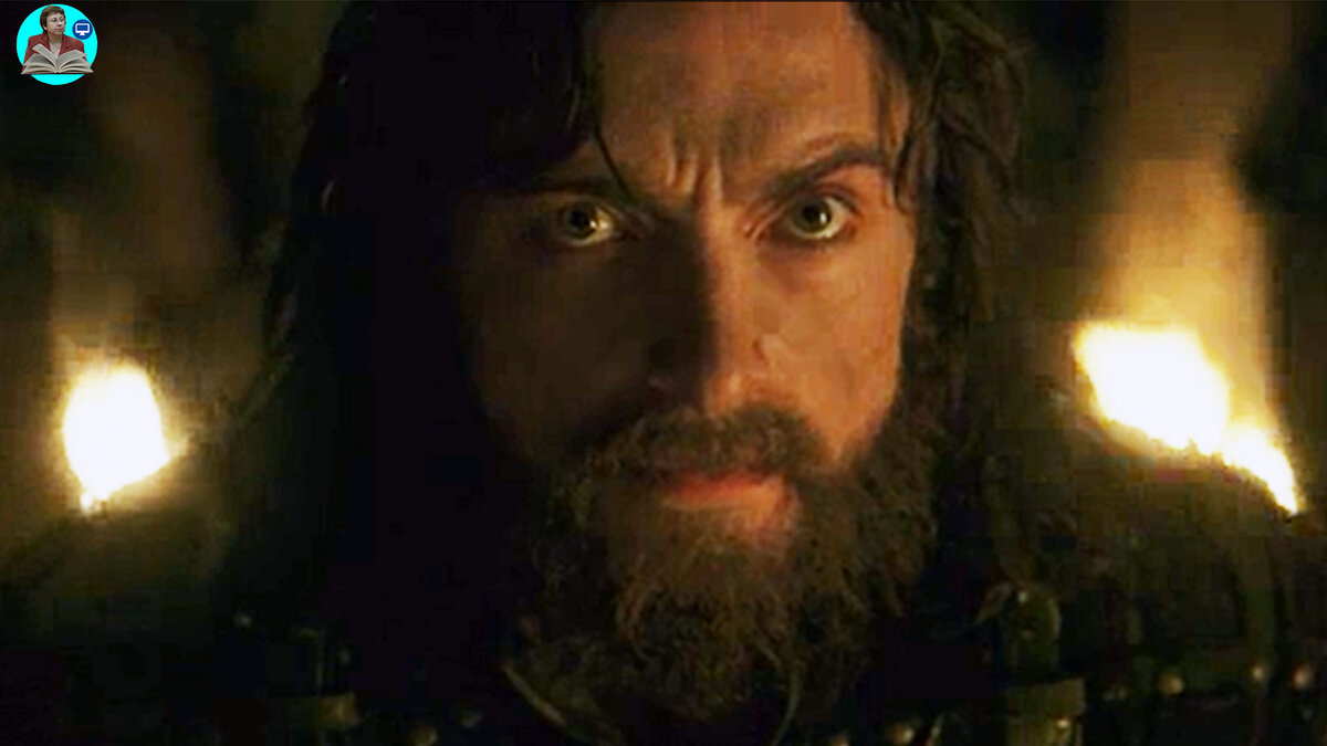 Кадр из фильма "Фонтан". Конкистадор Томас.