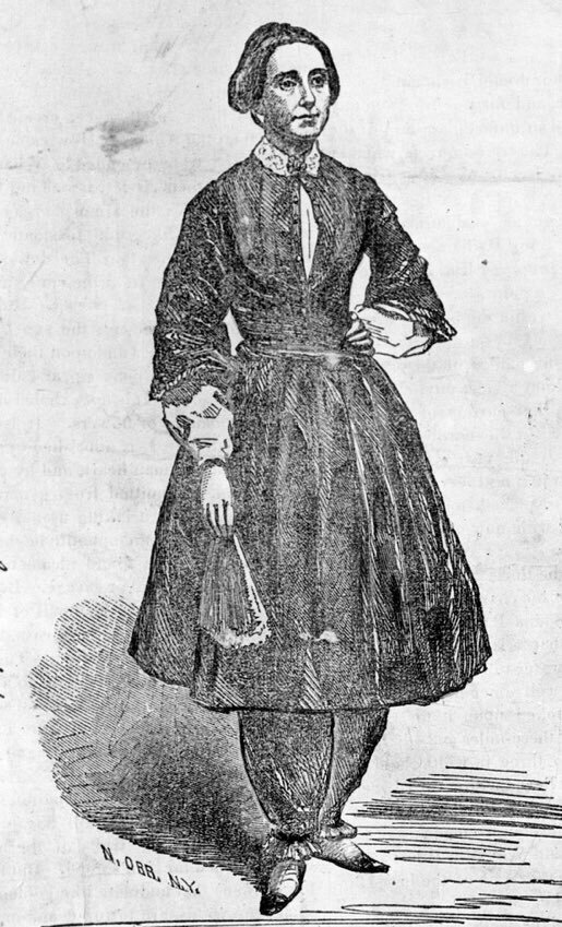 Амелия Блумер, архив