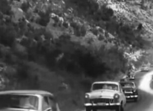 Фото:источник интернет Волга на горных дорогах в Сочи