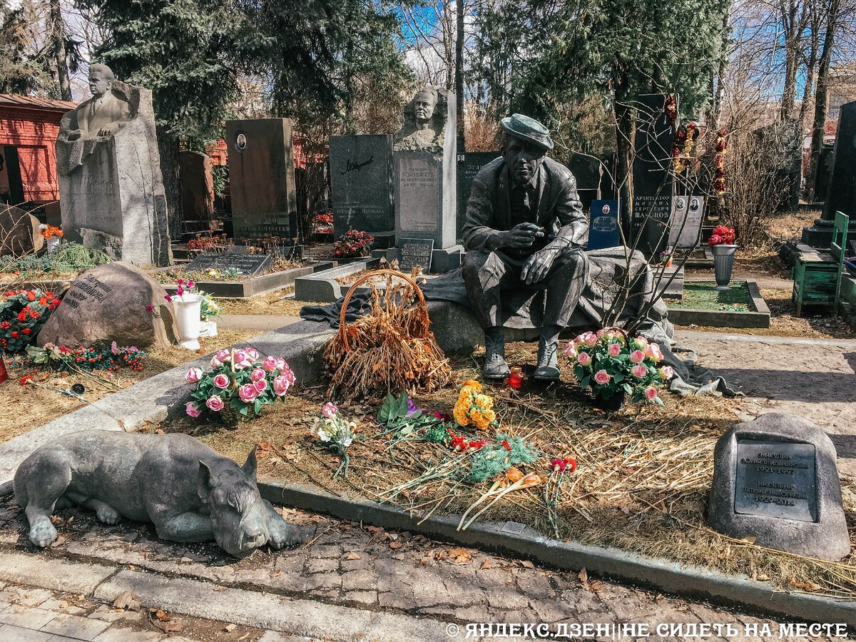 Юрий Яковлев Новодевичье кладбище