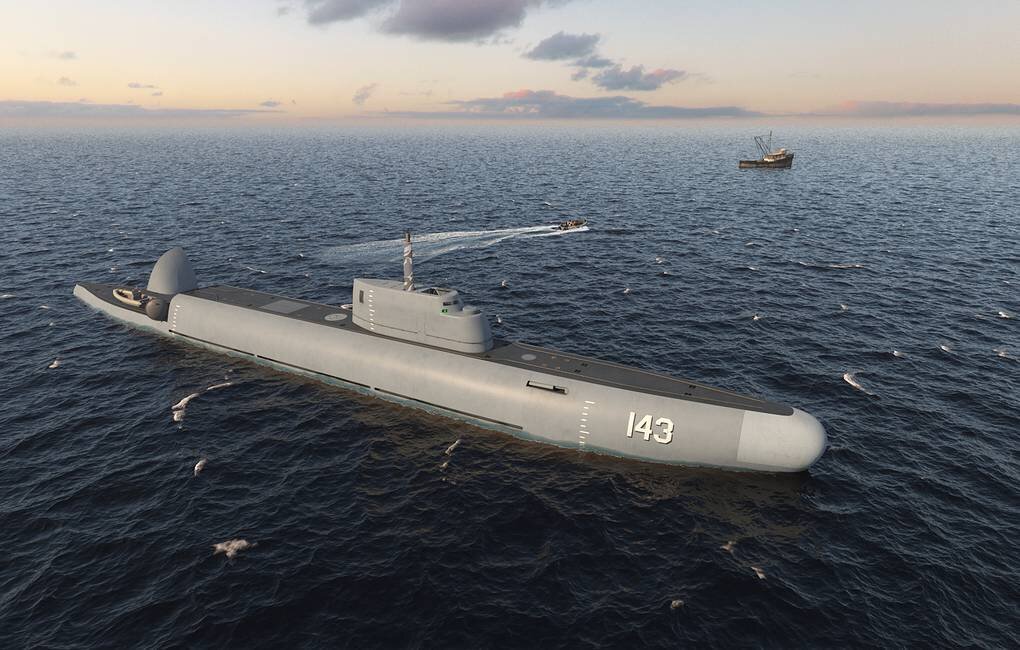 Эскиз патрульного корабля «Страж»