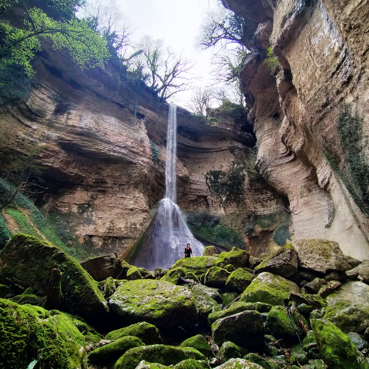 Самый необычный водопад Абхазии: как добраться самостоятельно, в какой ...