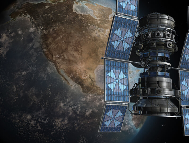 Спутник израсходовал все ресурсы и начал падать. двигатели больше не работали. Теперь он подчинялся только законам гравитации.