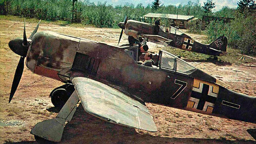 Боевое применение Фокке-Вульф FW-190