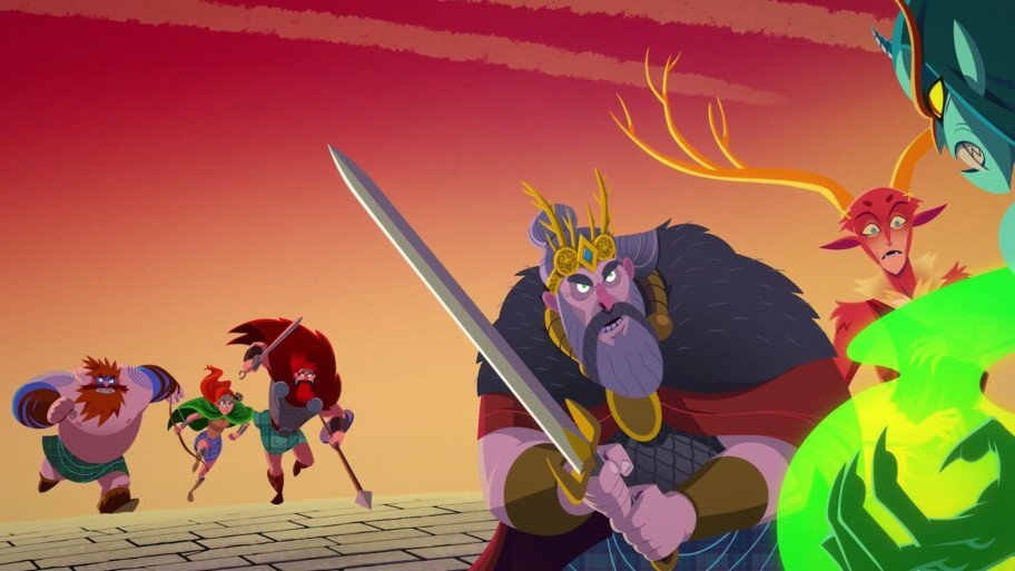 История подаётся очень стильными артами.