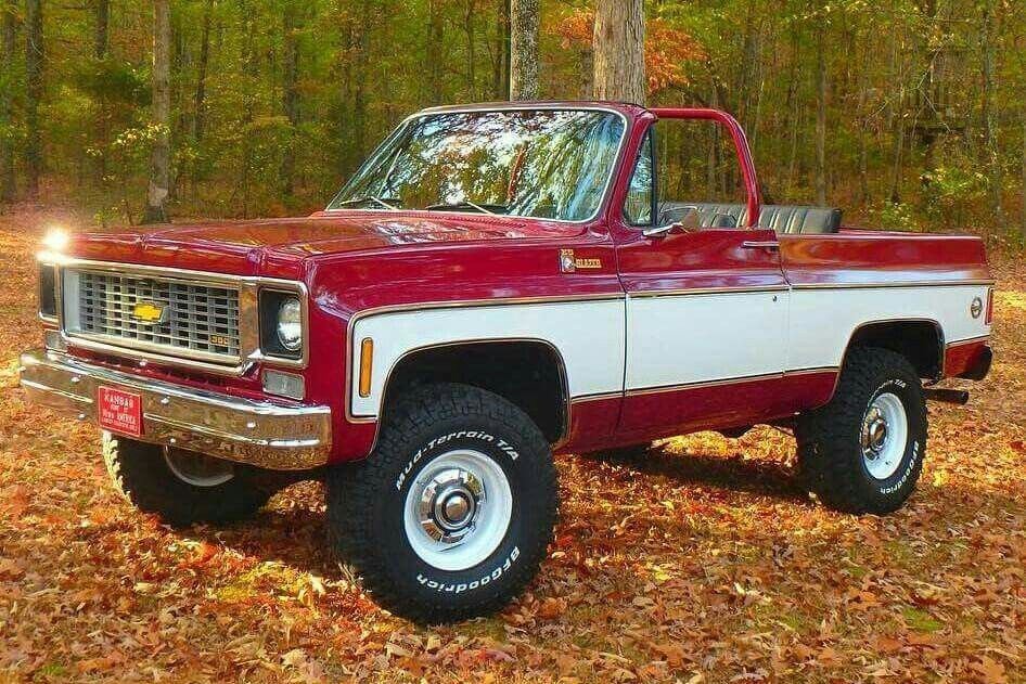 Пикап Chevrolet K5 Blazer (иллюстрация с сайта pinterest.de)