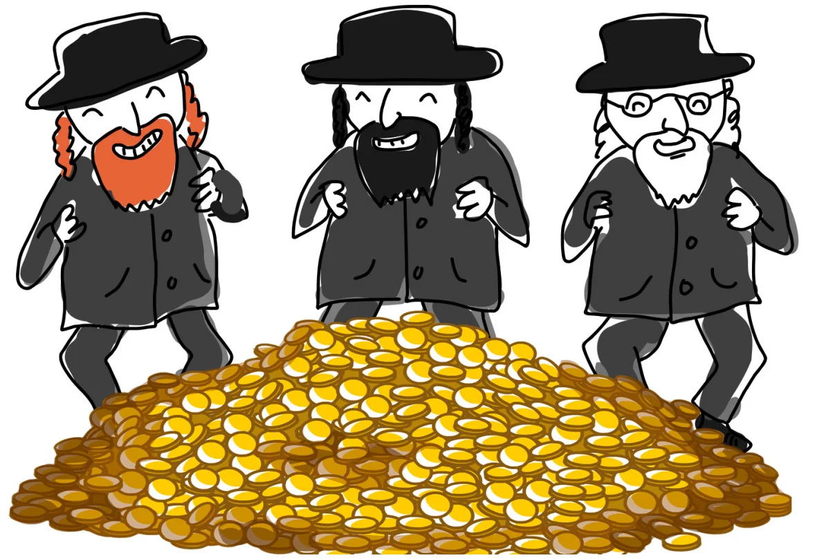 Еврей картинка карикатура