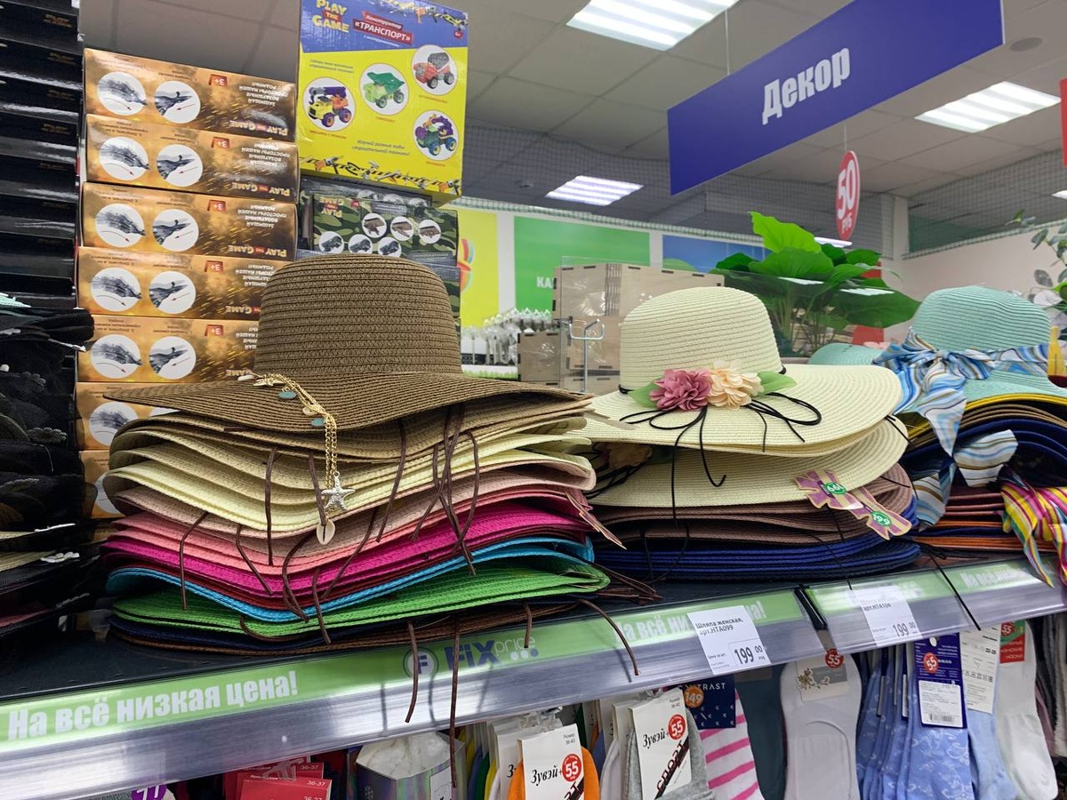 Летние шляпы
