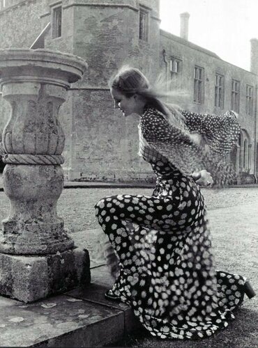 Ossie Clark и Celia Birtwell 1970е.