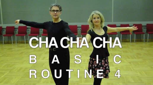 How to Dance Cha Basic Routine 4