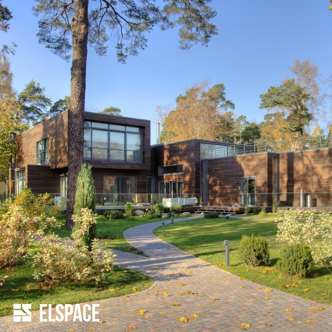 Умный загородный дом в Курортном районе СПб. Проект системы автоматизации реализован компанией Elspace