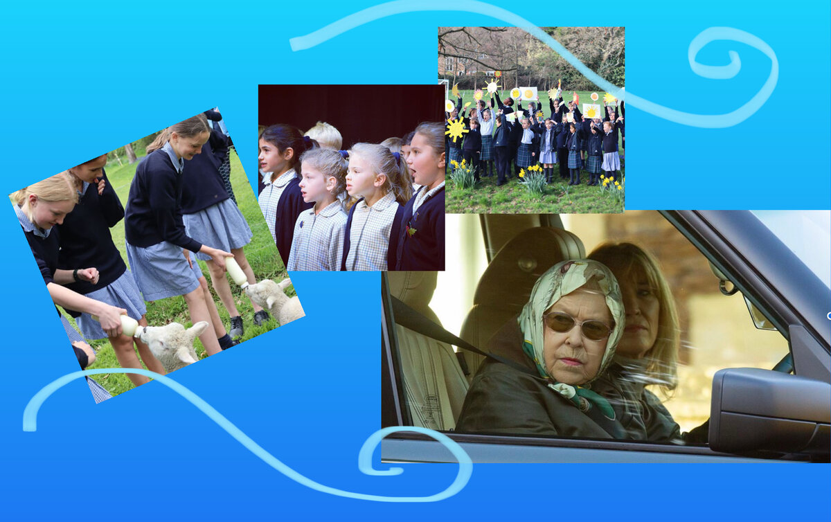 в школе Ламбрука бывали на праздниках и королевы