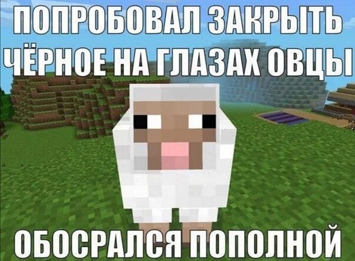 Да да овцохрабрин какой-то получается. 
