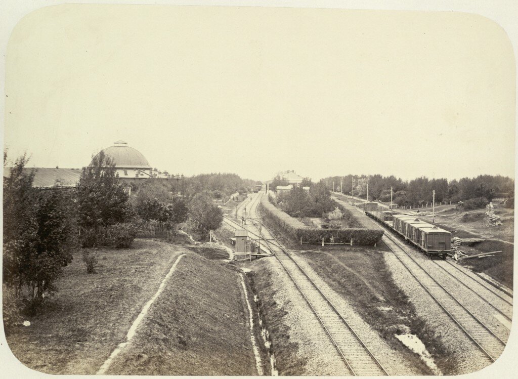 Станцiя Клинъ из альбома «Виды Николаевской ж.д.» 1864 г.