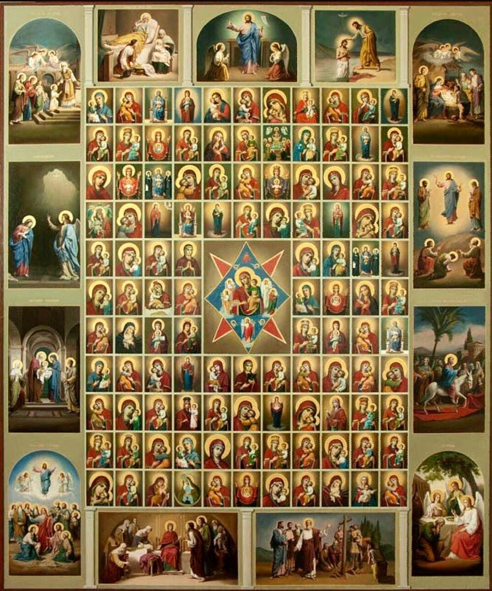 Собор Богородичных икон Богородицы