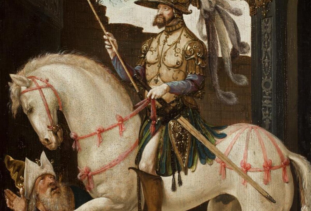 Царь Шапур и император Валериан. Источник: Worcester Art Museum