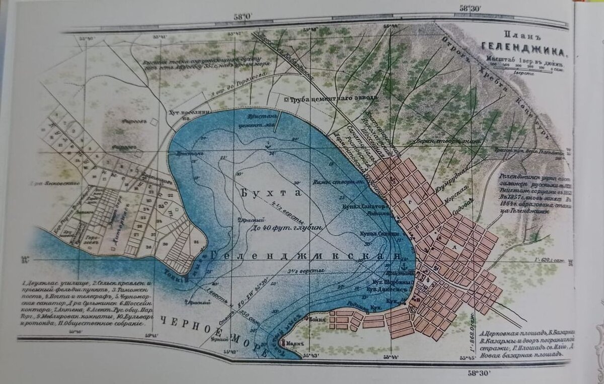Течение в геленджикской бухте схема