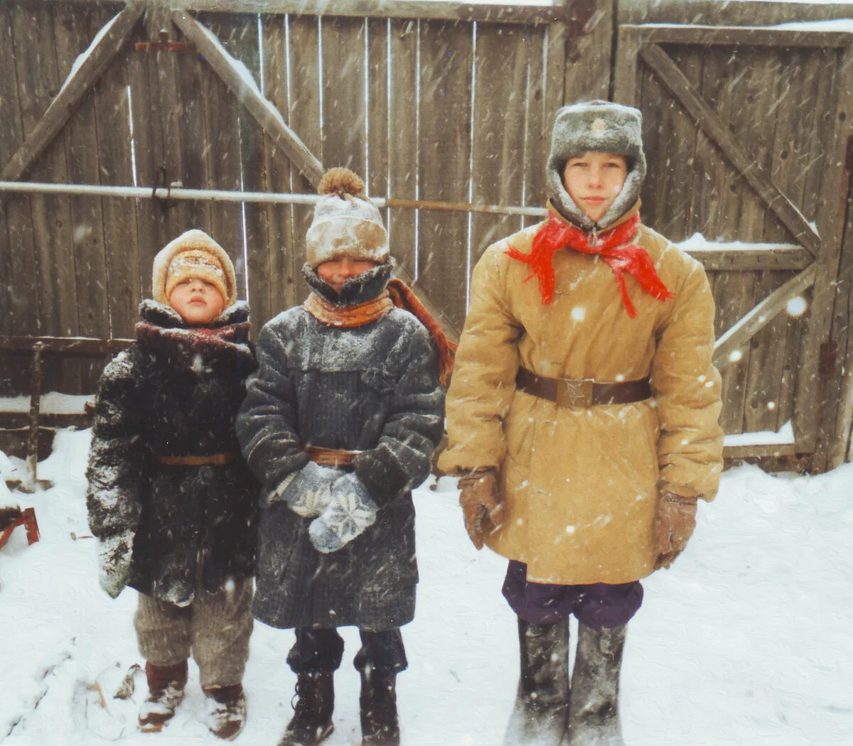 Физ-ра на лыжах. СССР. 1970-е Лыжи, Советский союз, Уроки физкультуры