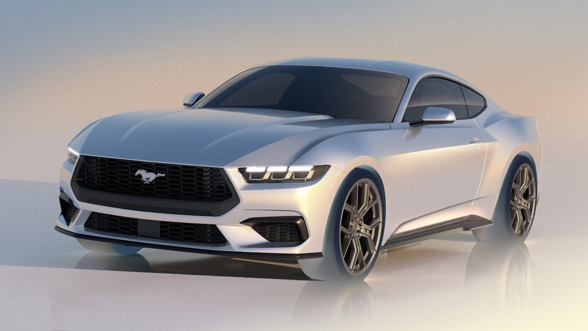 Ford Mustang седьмого поколения: дизайн экстерьера | Юрий Кладов: PRO  АВТОМОБИЛИ | Дзен