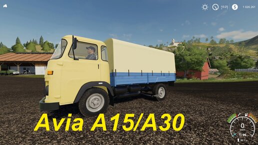 Грузовичок Avia A15A30 для Farming Simulator 19